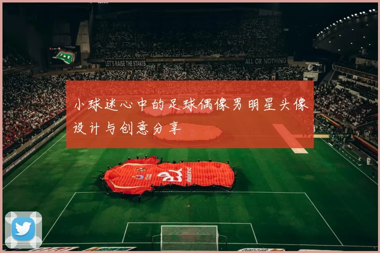 小球迷心中的足球偶像男明星头像设计与创意分享