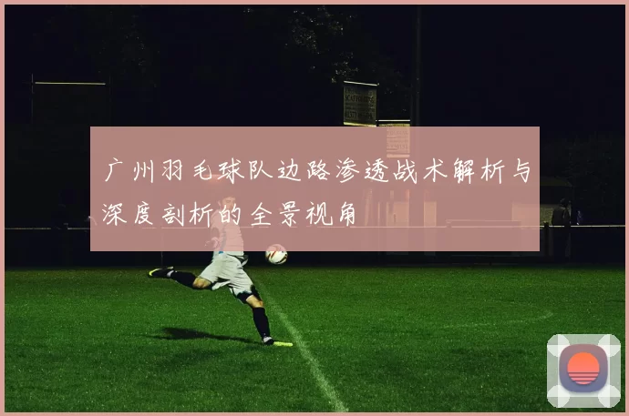 广州羽毛球队边路渗透战术解析与深度剖析的全景视角